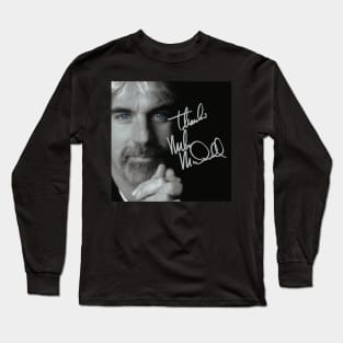 MICHAEL MCDONALD BLIUE EYES Long Sleeve T-Shirt